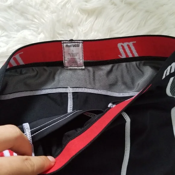 Marucci Mens Padded Slider Shorts Large - Picture 4 of 10